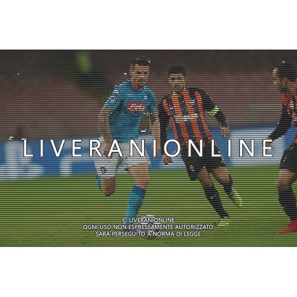 NAPOLI - SHAKHTAR DONETSK CHAMPIONS LEAGUE 21 NOVEMBRE 2017 NELLA FOTO CHRISTIAN MAGGIO, TAISON ©MOSCA / AGENZIA ALDO LIVERANI SAS 