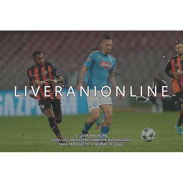 NAPOLI - SHAKHTAR DONETSK CHAMPIONS LEAGUE 21 NOVEMBRE 2017 NELLA FOTO MAREK HAMSIK, FRED ©MOSCA / AGENZIA ALDO LIVERANI SAS 