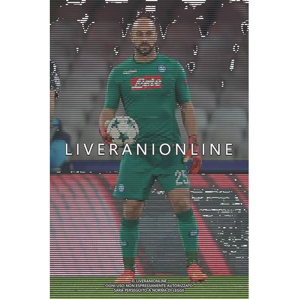 21-11-2017 NAPOLI SHAKHTAR DONETSK CHAMPIONS LEAGUE NELLA FOTO: PEPE REINA FOTO MOSCA-AG.LIVERANI