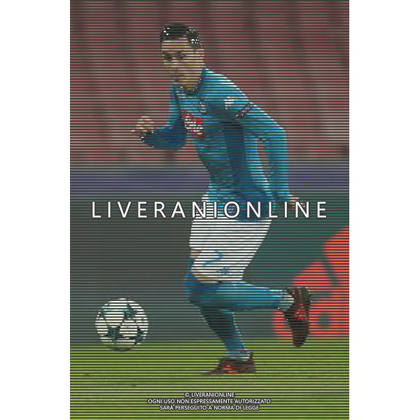 21-11-2017 NAPOLI SHAKHTAR DONETSK CHAMPIONS LEAGUE NELLA FOTO: JOSE\' CALLEJON FOTO MOSCA-AG.LIVERANI