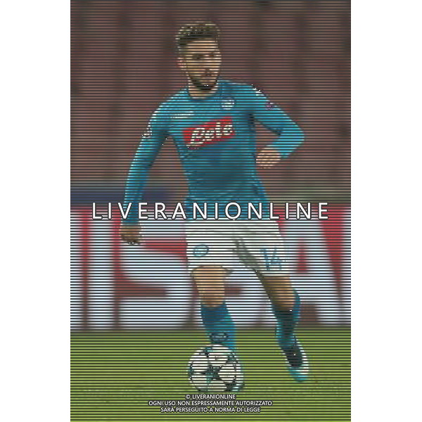 21-11-2017 NAPOLI SHAKHTAR DONETSK CHAMPIONS LEAGUE NELLA FOTO: DRIES MERTENS FOTO MOSCA-AG.LIVERANI