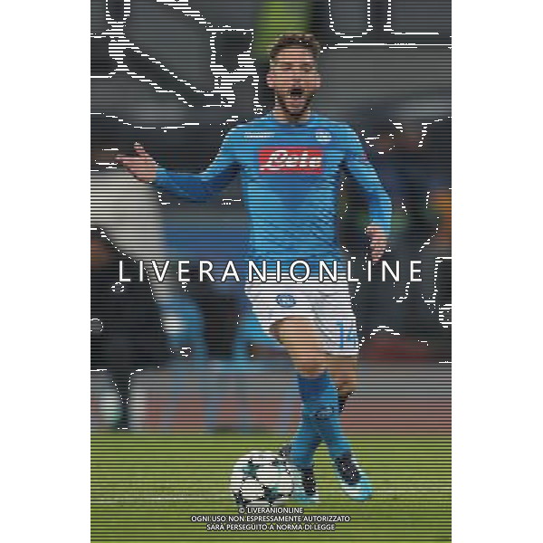 21-11-2017 NAPOLI SHAKHTAR DONETSK CHAMPIONS LEAGUE NELLA FOTO: DRIES MERTENS FOTO MOSCA-AG.LIVERANI
