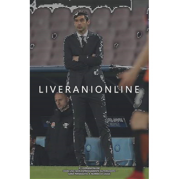 21-11-2017 NAPOLI SHAKHTAR DONETSK CHAMPIONS LEAGUE NELLA FOTO: PAULO FONSECA FOTO MOSCA-AG.LIVERANI