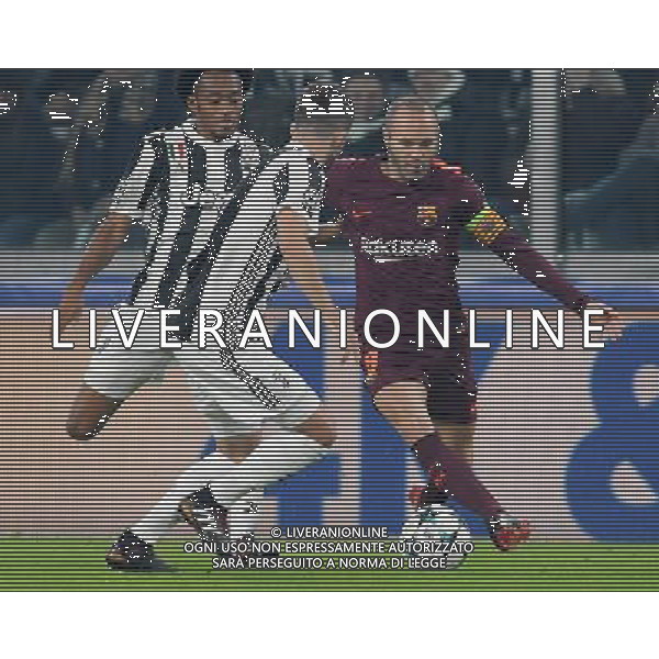 UEFA Champions League 2017/2018 Gruppo D Torino - 22.11.2017 Juventus-Barcellona Nella Foto:Andreas Iniesta /Ph.Vitez-Ag. Aldo Liverani