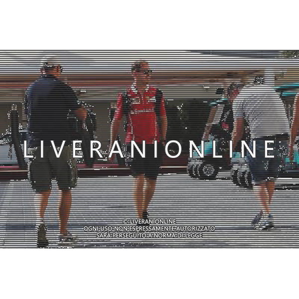 Sebastian Vettel (GER) Ferrari. 23.11.2017. Formula 1 World Championship, Rd 20, Abu Dhabi Grand Prix, Yas Marina Circuit, Abu Dhabi, Preparation Day. / AGENZIA ALDO LIVERANI SAS - ITALY ONLY EDITORIAL USE ONLY - GP F1 Abu Dhabi Emirati Arabi Uniti - Preparation Day - 23/11/2017 