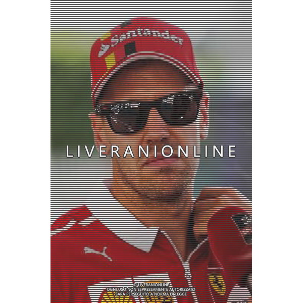 Sebastian Vettel (GER) Ferrari. 23.11.2017. Formula 1 World Championship, Rd 20, Abu Dhabi Grand Prix, Yas Marina Circuit, Abu Dhabi, Preparation Day. / AGENZIA ALDO LIVERANI SAS - ITALY ONLY EDITORIAL USE ONLY - GP F1 Abu Dhabi Emirati Arabi Uniti - Preparation Day - 23/11/2017 