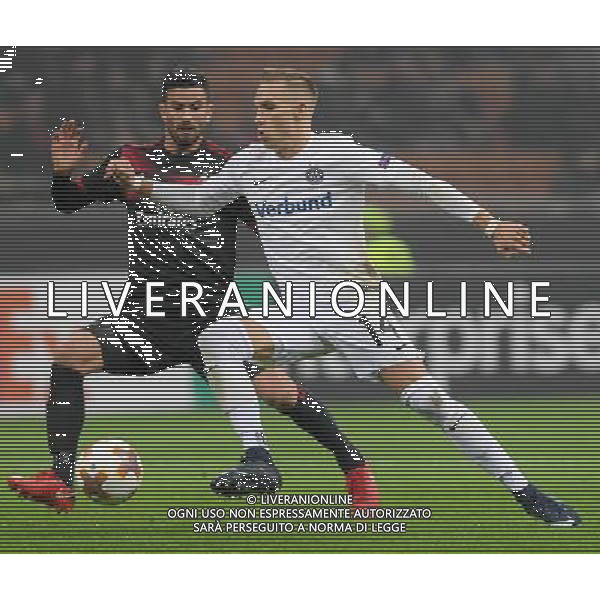 UEFA Europa League 2017/2018 Gruppo D Milano - 23.11.2017 Milan-Austria Vienna Nella Foto:monschein - musacchio /Ph.Vitez-Ag. Aldo Liverani