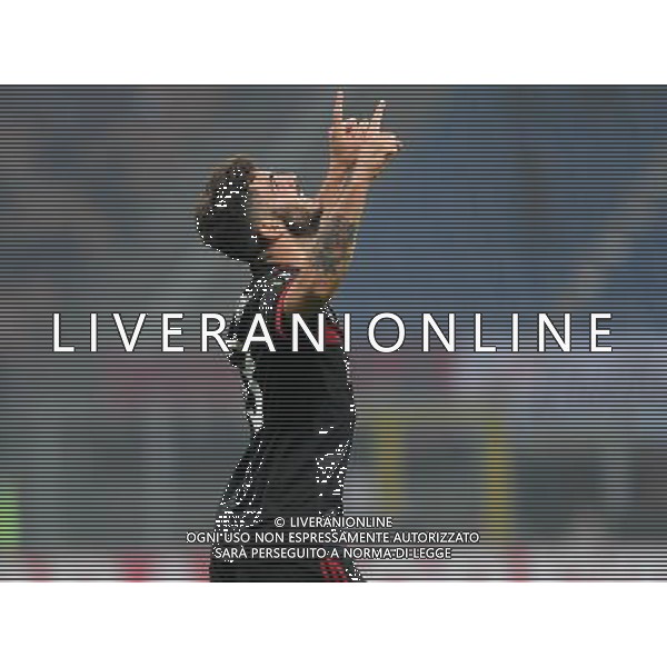UEFA Europa League 2017/2018 Gruppo D Milano - 23.11.2017 Milan-Austria Vienna Nella Foto:cutrone esulta /Ph.Vitez-Ag. Aldo Liverani