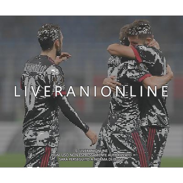 UEFA Europa League 2017/2018 Gruppo D Milano - 23.11.2017 Milan-Austria Vienna Nella Foto:cutrone esulta /Ph.Vitez-Ag. Aldo Liverani