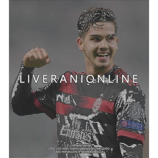 UEFA Europa League 2017/2018 Gruppo D Milano - 23.11.2017 Milan-Austria Vienna Nella Foto:andre silva esulta secondo gol /Ph.Vitez-Ag. Aldo Liverani