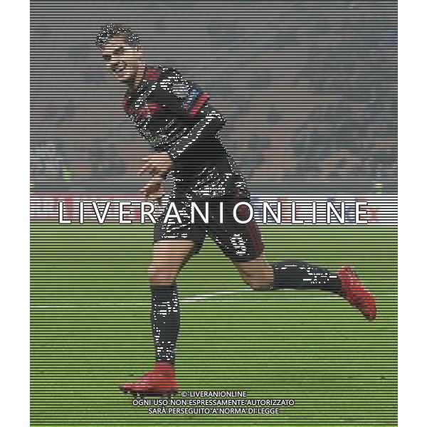 UEFA Europa League 2017/2018 Gruppo D Milano - 23.11.2017 Milan-Austria Vienna Nella Foto:andre silva esulta secondo gol /Ph.Vitez-Ag. Aldo Liverani