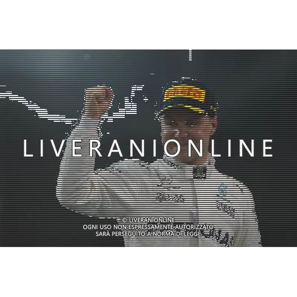 1st place Valtteri Bottas (FIN) Mercedes AMG F1 W08. 26.11.2017. Formula 1 World Championship, Rd 20, Abu Dhabi Grand Prix, Yas Marina Circuit, Abu Dhabi, Race Day. AG ALDO LIVERANI SAS ONLY ITALY