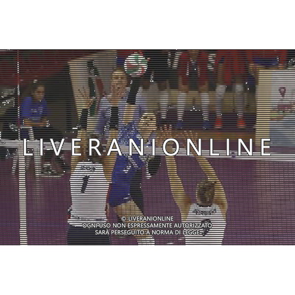 Pallavolo serie A1 Femminile MyCicero vs Foppapedretti 26/11/2017 nella foto: Malagurski Sanja Â©Claudio Zamagni/Agenzia Aldo Liverani / AGENZIA ALDO LIVERANI SAS - MyCicero Volley Pesaro - Foppapedretti Bergamo Pallavolo serie A1 Femminile 26 novembre 2017