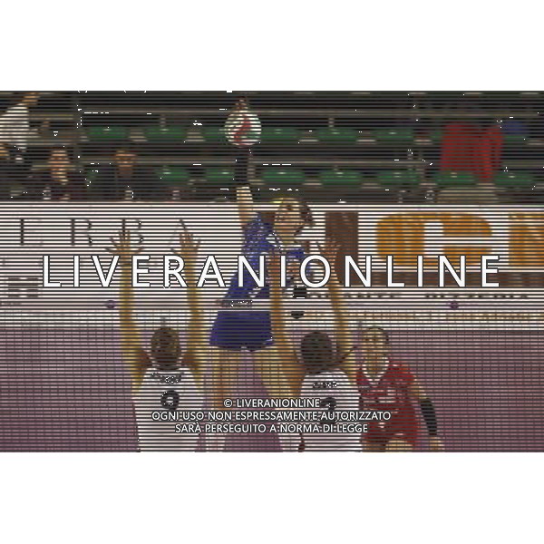 Pallavolo serie A1 Femminile MyCicero vs Foppapedretti 26/11/2017 nella foto: Malagurski Sanja ©Claudio Zamagni/Agenzia Aldo Liverani 