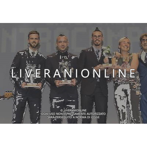 Gran Gala del calcio AIC 2017 Milano - 27.11.2017 Nella Foto:Miralem Pjanic,Radja Nainggolan,Marek Hamsik /Ph.Ag. Aldo Liverani