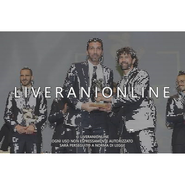 Gran Gala del calcio AIC 2017 Milano - 27.11.2017 Nella Foto:Damiano Tommasi e Gianluigi Buffon /Ph.Ag. Aldo Liverani