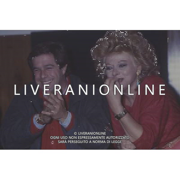RETROSPETTIVA GIOVANNI MINOLI GIORNALISTA NELLA FOTO GIOVANNI MINOLI CON SANDRA MILO AG ALDO LIVERANI SAS