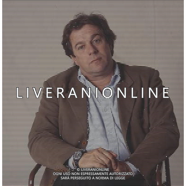 RETROSPETTIVA GIOVANNI MINOLI GIORNALISTA NELLA FOTO GIOVANNI MINOLI AG ALDO LIVERANI SAS