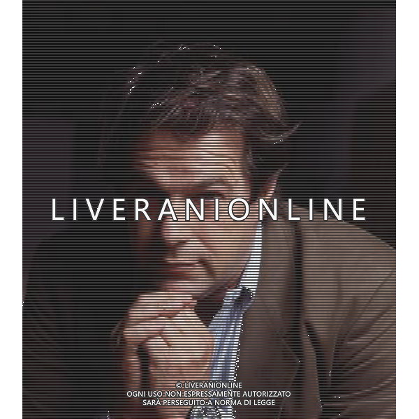 RETROSPETTIVA GIOVANNI MINOLI GIORNALISTA NELLA FOTO GIOVANNI MINOLI AG ALDO LIVERANI SAS