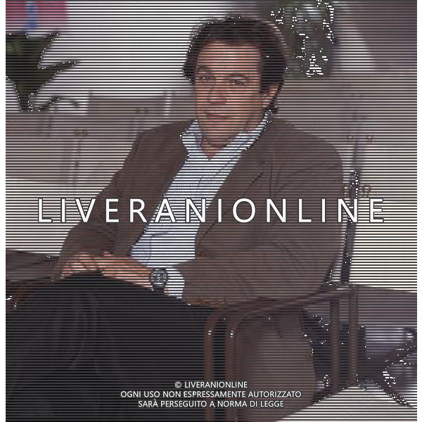 RETROSPETTIVA GIOVANNI MINOLI GIORNALISTA NELLA FOTO GIOVANNI MINOLI AG ALDO LIVERANI SAS
