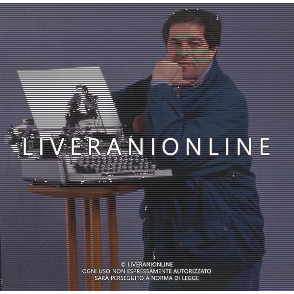 RETROSPETTIVA GIOVANNI MINOLI GIORNALISTA NELLA FOTO GIOVANNI MINOLI AG ALDO LIVERANI SAS