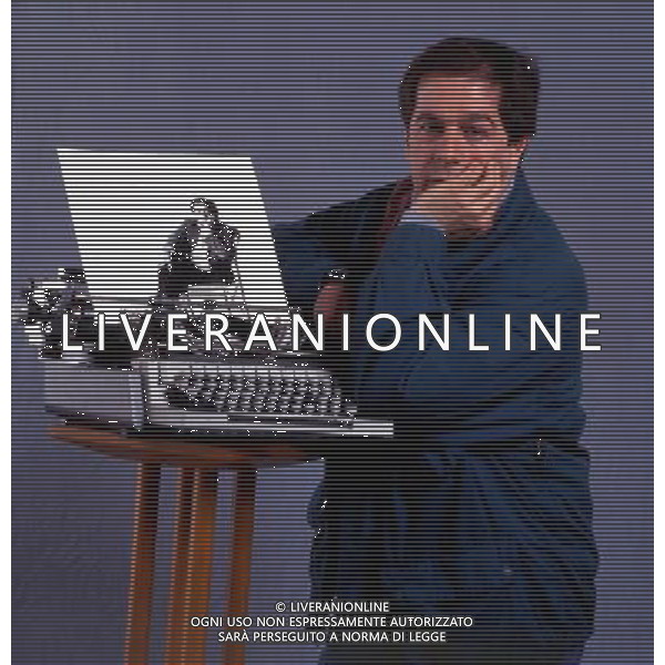 RETROSPETTIVA GIOVANNI MINOLI GIORNALISTA NELLA FOTO GIOVANNI MINOLI AG ALDO LIVERANI SAS