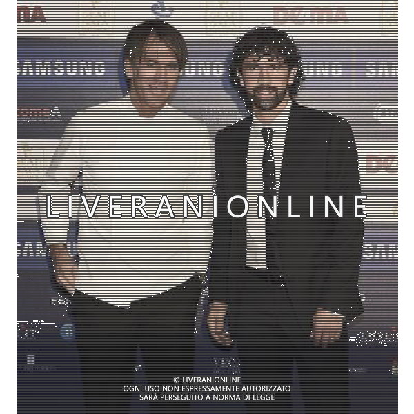 Gran Gala del calcio AIC 2017 Milano - 27.11.2017 Nella Foto:Damiano Tommasi e Davide Oldani (chef) /Ph.Ag. Aldo Liverani