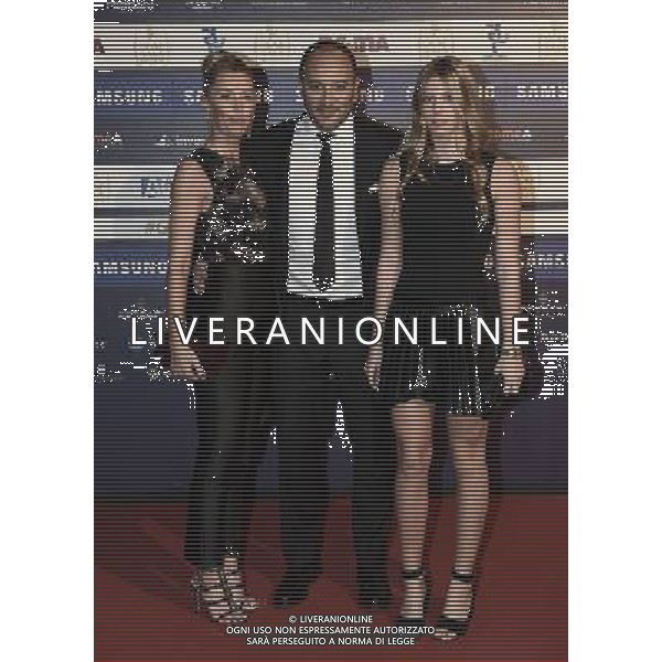 Gran Gala del calcio AIC 2017 Milano - 27.11.2017 Nella Foto:Pierluigi Casiraghi con la moglie Barbara /Ph.Ag. Aldo Liverani