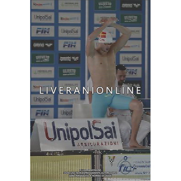 Riccione - Campionato Italiano Open di Nuoto 01/12/2017nella foto:Acerenza Domenico ©Claudio Zamagni/Agenzia Aldo Liverani Acerenza Domenico during Day One of The Italian Open Swimming Championships at Riccione Swimming Centre on December 1, 2017 photo credit by: Claudio Zamagni/Aldo Liverani Photo Agency.
