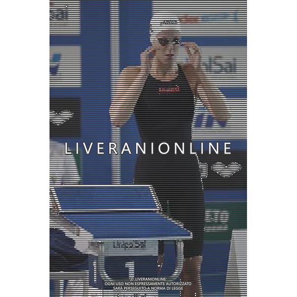 Riccione - Campionato Italiano Open di Nuoto 01/12/2017nella foto: Federica Pellegrini ©Claudio Zamagni/Agenzia Aldo Liverani Federica Pellegrini during Day One of The Italian Open Swimming Championships at Riccione Swimming Centre on December 1, 2017 photo credit by: Claudio Zamagni/Aldo Liverani Photo Agency.