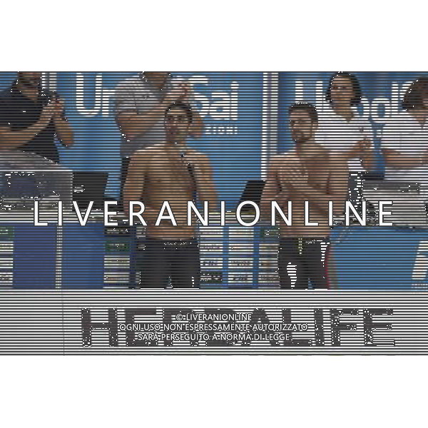 Riccione - Campionato Italiano Open di Nuoto 02/12/2017nella foto: Filippo Magnini annuncia il suo ritiro dalle competizioni Â©Claudio Zamagni/Agenzia Aldo Liverani Filippo Magnini say bye at swimming competition during Day two of The Italian Open Swimming Championships at Riccione Swimming Centre on December 2, 2017 photo credit by: Claudio Zamagni/Aldo Liverani Photo Agency.
