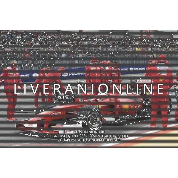 INAUGURAZIONE DEL MOTOR SHOW ALLA FIERA DI BOLOGNA 02 DICEMBRE 2017 NELLA FOTO PIT STOP FERRARI © OPTIMAFOTO / AGENZIA ALDO LIVERANI SAS