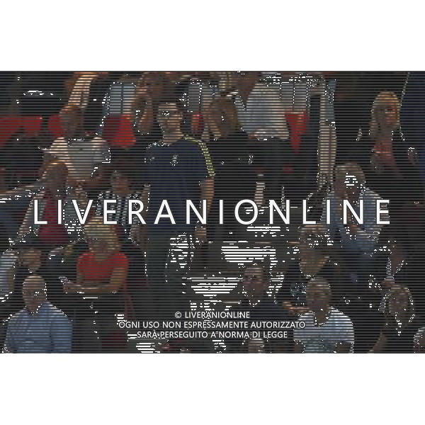 Riccione - Campionato Italiano Open di Nuoto 02/12/2017nella foto: Massimo Giunta allenatore di Federica Pellegrini e Simone Sabbioni Â©Claudio Zamagni/Agenzia Aldo Liverani Massimo Giunta coach of Federica Pellegrini and Simone Sabbioni during Day two of The Italian Open Swimming Championships at Riccione Swimming Centre on December 2, 2017 photo credit by: Claudio Zamagni/Aldo Liverani Photo Agency.