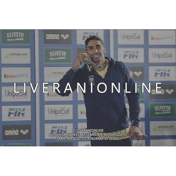 Riccione - Campionato Italiano Open di Nuoto 02/12/2017nella foto: L\'ultima medaglia di Filippo Magnini Â©Claudio Zamagni/Agenzia Aldo Liverani the last medal of Filippo Magnini with during Day two of The Italian Open Swimming Championships at Riccione Swimming Centre on December 2, 2017 photo credit by: Claudio Zamagni/Aldo Liverani Photo Agency.