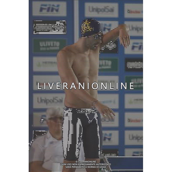 Riccione - Campionato Italiano Open di Nuoto 02/12/2017nella foto: Filippo Magnini ©Claudio Zamagni/Agenzia Aldo Liverani Filippo Magnini during Day two of The Italian Open Swimming Championships at Riccione Swimming Centre on December 2, 2017 photo credit by: Claudio Zamagni/Aldo Liverani Photo Agency.