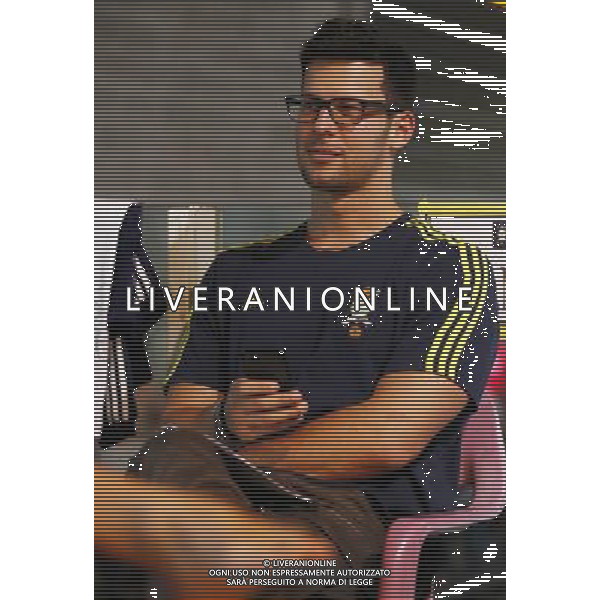 Riccione - Campionato Italiano Open di Nuoto 02/12/2017nella foto: Matteo Giunta allenatore di Federica Pellegrini e Simone Sabbioni ©Claudio Zamagni/Agenzia Aldo Liverani Matteo Giunta coach of Federica Pellegrini and Simone Sabbioni during Day two of The Italian Open Swimming Championships at Riccione Swimming Centre on December 2, 2017 photo credit by: Claudio Zamagni/Aldo Liverani Photo Agency.