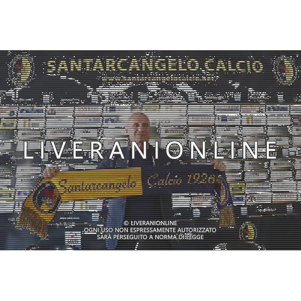 Presentazione Alberto Cavasin nuovo allenatore del Santarcangelo Calcio 07/12/2017 nella foto: Allenatore Alberto Cavasin ©Claudio Zamagni/Agenzia Aldo Liverani 