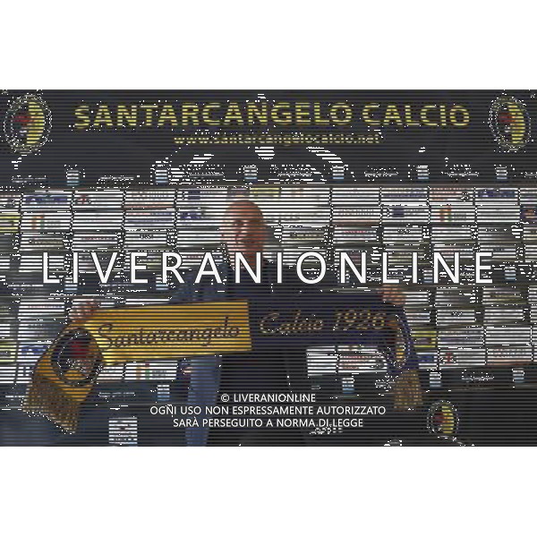 Presentazione Alberto Cavasin nuovo allenatore del Santarcangelo Calcio 07/12/2017 ©Claudio Zamagni/Agenzia Aldo Liverani 
