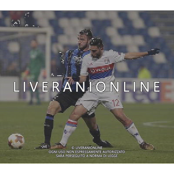 UEFA Europa League 2017/2018 Gruppo E Reggio Emilia - 07.12.2017 Atalanta-Lione Nella Foto:Cristante - Ferri /Ag. Aldo Liverani