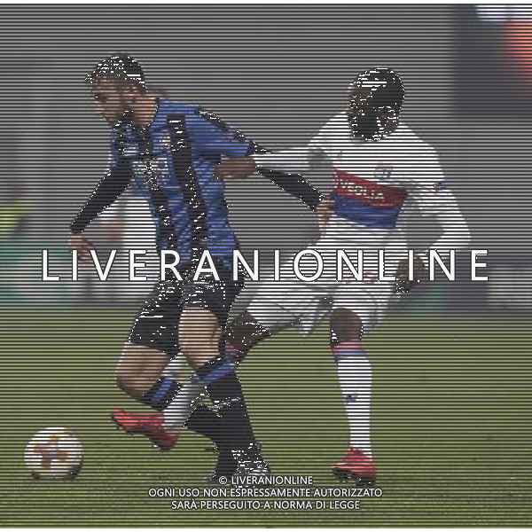 UEFA Europa League 2017/2018 Gruppo E Reggio Emilia - 07.12.2017 Atalanta-Lione Nella Foto:Cristante - N Dombele /Ag. Aldo Liverani
