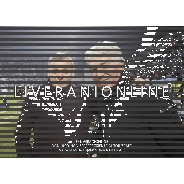 UEFA Europa League 2017/2018 Gruppo E Reggio Emilia - 07.12.2017 Atalanta-Lione Nella Foto:Genesio - Gasperini /Ag. Aldo Liverani
