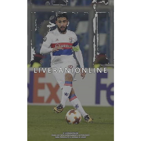 ATALANTA - LIONE UEFA EUROPA LEAGUE Reggio Emilia 07 Dicembre 2017 NELLA FOTO NABIL FEKIR ©GS / AGENZIA ALDO LIVERANI SAS 