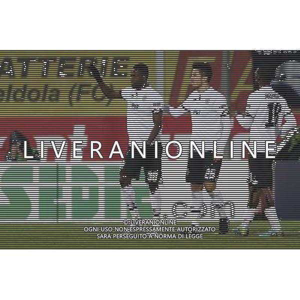 CESENA - PESCARA serie B ConTe.it 08/12/2017 nella foto: esultanza Cesena ©Claudio Zamagni/Agenzia Aldo Liverani cesena celebrates after scoring during Serie B conTe.it match between Cesena and Pescara at Stadio Orogel Dino Manuzzi on December 8, 2017 in Cesena, Italy. photo credit by Claudio Zamagni/Aldo Liverani Photo Agency 