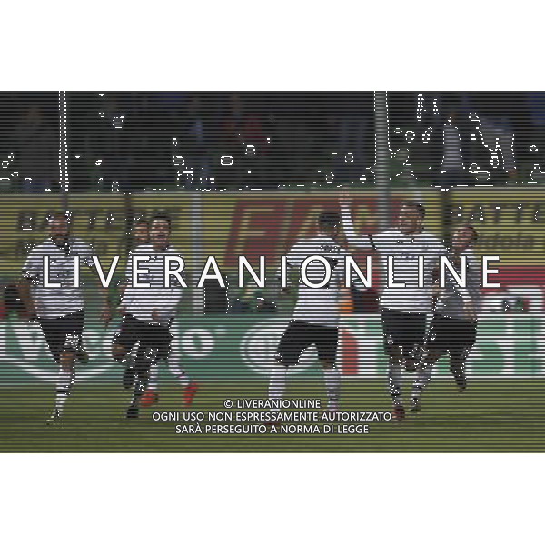 CESENA - PESCARA serie B ConTe.it 08/12/2017 nella foto: esultanza ©Claudio Zamagni/Agenzia Aldo Liverani cesena celebrates after scoring during Serie B conTe.it match between Cesena and Pescara at Stadio Orogel Dino Manuzzi on December 8, 2017 in Cesena, Italy. photo credit by Claudio Zamagni/Aldo Liverani Photo Agency 
