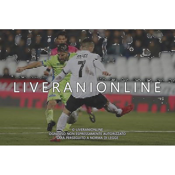 CESENA - PESCARA serie B ConTe.it 08/12/2017 nella foto: goal Pettinari Stefano ©Claudio Zamagni/Agenzia Aldo Liverani goal Pettinari Stefano during Serie B conTe.it match between Cesena and Pescara at Stadio Orogel Dino Manuzzi on December 8, 2017 in Cesena, Italy. photo credit by Claudio Zamagni/Aldo Liverani Photo Agency 