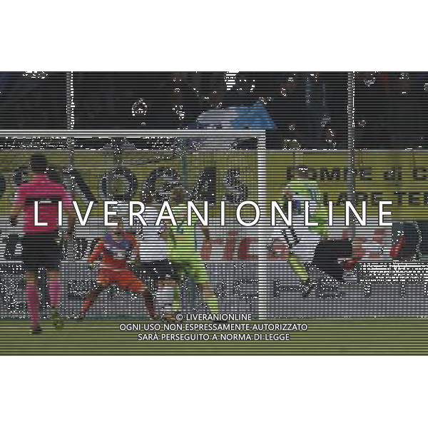 CESENA - PESCARA serie B ConTe.it 08/12/2017 nella foto: goal MONCINI GABRIELE ©Claudio Zamagni/Agenzia Aldo Liverani goal MONCINI GABRIELE during Serie B conTe.it match between Cesena and Pescara at Stadio Orogel Dino Manuzzi on December 8, 2017 in Cesena, Italy. photo credit by Claudio Zamagni/Aldo Liverani Photo Agency 
