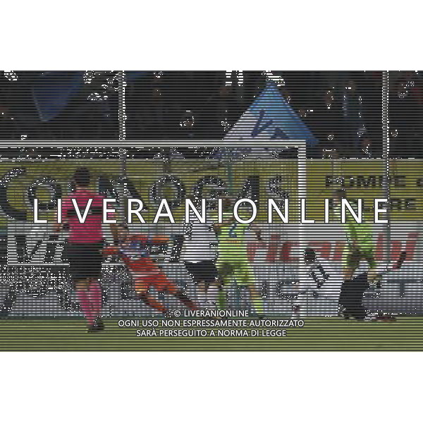 CESENA - PESCARA serie B ConTe.it 08/12/2017 nella foto: goal MONCINI GABRIELE ©Claudio Zamagni/Agenzia Aldo Liverani goal MONCINI GABRIELE during Serie B conTe.it match between Cesena and Pescara at Stadio Orogel Dino Manuzzi on December 8, 2017 in Cesena, Italy. photo credit by Claudio Zamagni/Aldo Liverani Photo Agency 