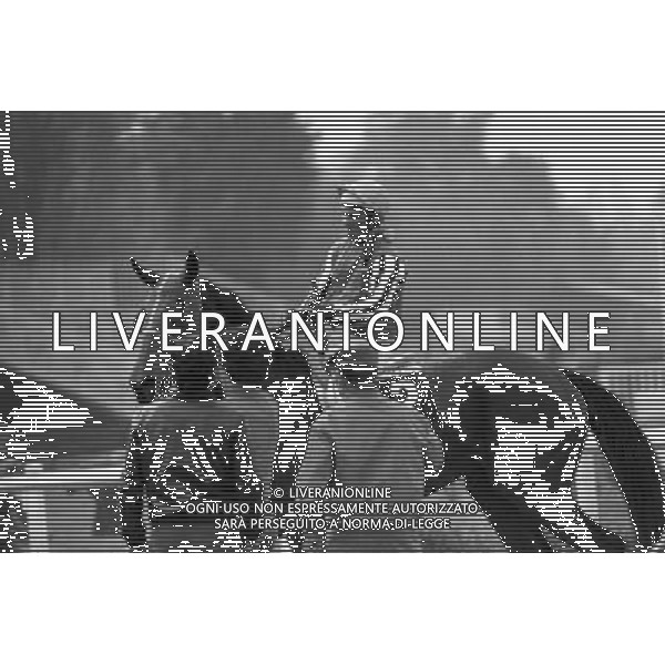 GIANFRANCO DETTORI, fantino italiano a Milano Settembre 1976 - RETROSPETTIVA Â©ARCHIVIO / AGENZIA ALDO LIVERANI SAS 