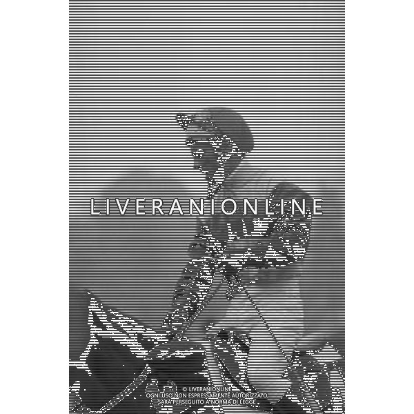 GIANFRANCO DETTORI, fantino italiano a Milano Settembre 1976 - RETROSPETTIVA Â©ARCHIVIO / AGENZIA ALDO LIVERANI SAS 