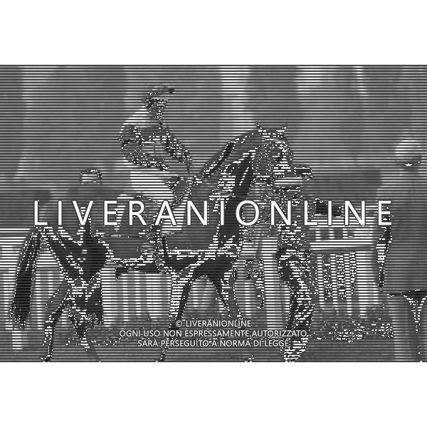 GIANFRANCO DETTORI, fantino italiano a Milano Settembre 1976 - RETROSPETTIVA Â©ARCHIVIO / AGENZIA ALDO LIVERANI SAS 